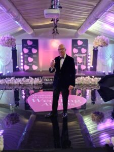 Me at Herts & Beds wedding awards