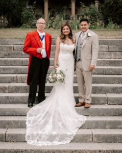 with Rehan and Puja at De Vere Latimer House